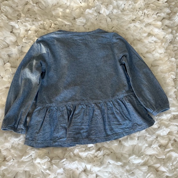 Baby & Toddler Girl Carter's 2-Piece
Chambray Top & Legging Set SIZE 2T - Picture 8 of 14